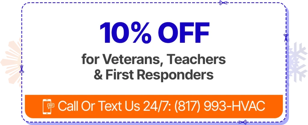 10% Off For Veterans, Teacher & First Responders