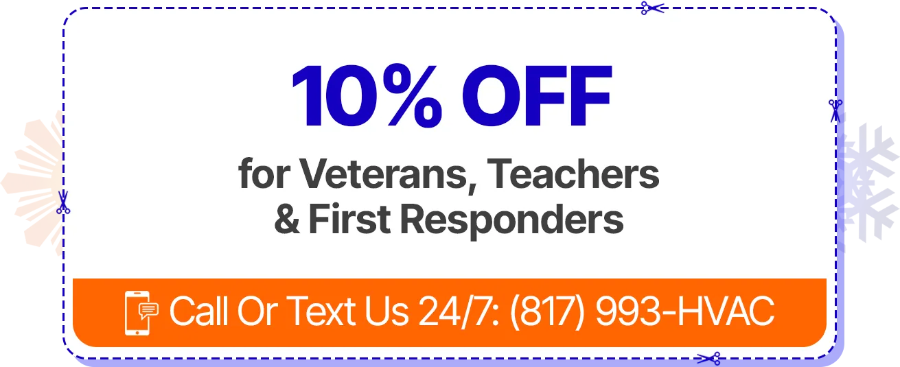 10% Off For Veterans, Teacher & First Responders